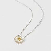 CDE Sunflower Necklace Silver CDE6079SV - Sunflower and Nightingale Women's Silver Necklace