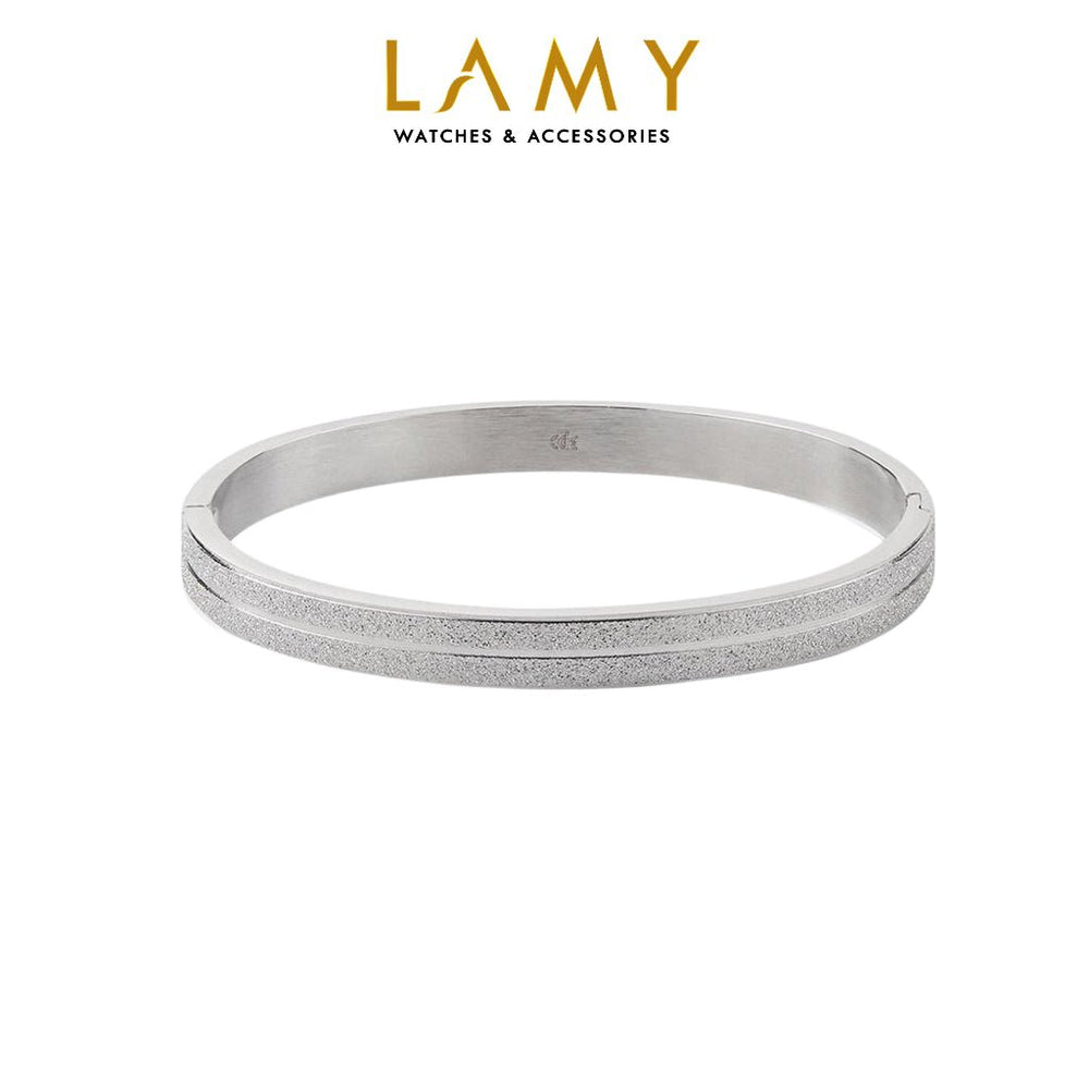 Double Milgrain Bracelet Silver