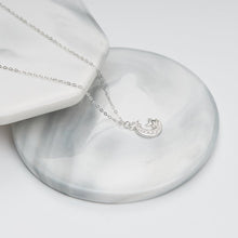 Dây chuyền Moon And Horse Silver Necklace CDE6085 Silver Necklace