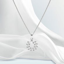 Dây chuyền bạc Shining Flower Wreath Silver Necklace - CDE6095