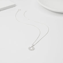 Dây chuyền bạc Shining Flower Wreath Silver Necklace - CDE6095