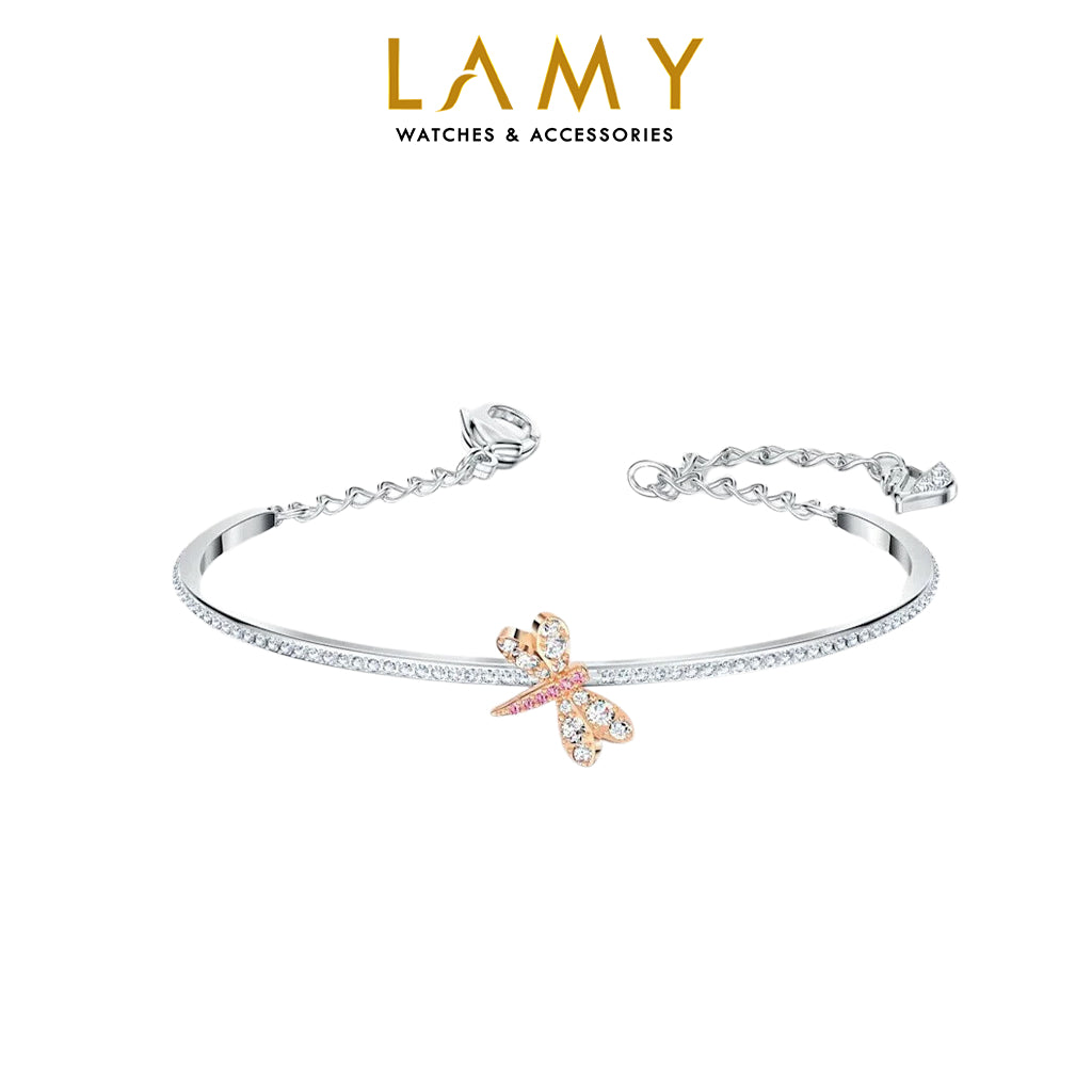 Vòng tay CDE Dragonfly Crystal Silver Bracelet CDE2062