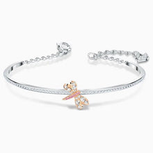 Vòng tay nữ LAMY Dragonfly Crystal Silver Bracelet CDE2062