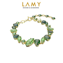 Vòng tay nữ LAMY Gema Crystal Green Bracelet CDE2065GR