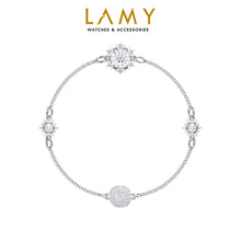 Vòng tay LAMY Collection Snowflake Silver Bracelet CDE2043SV