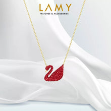 Dây chuyền nữ Iconic Swan Necklace Red CDE6051RD - Gold Necklace
