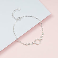 Vòng tay nữ LAMY Legendary Sparkling Blue Sea Bracelet Silver CDE2068SV