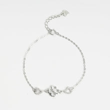Vòng tay bạc LAMY  Heart Four Leaves Bracelet Silver CDE2072SV