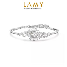 Vòng tay LAMY Gema Bangle Flower White Bracelet CDE2076