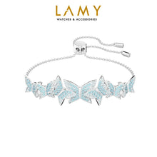 Vòng tay bạc LAMY Lilia Butterfly Blue Bracelet CDE2078BLU