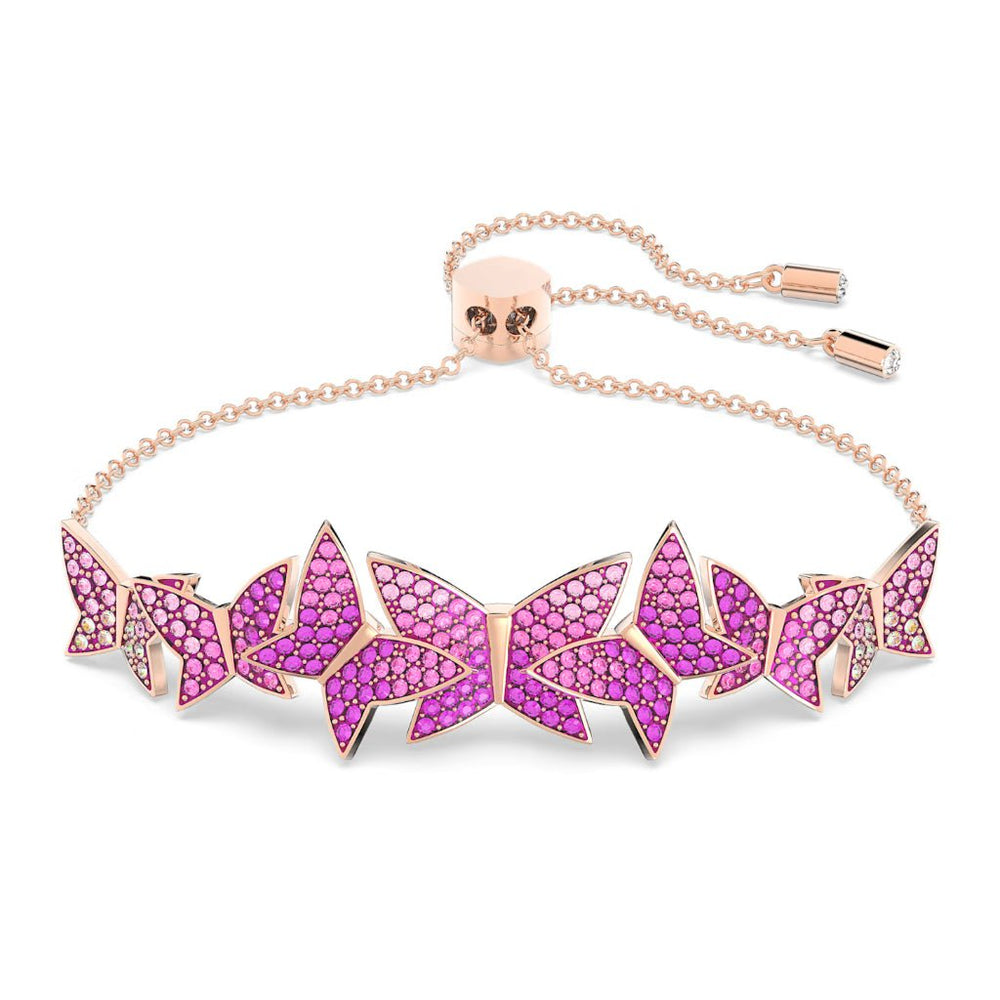 Lilia Butterfly Bracelet Purple