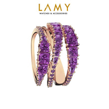 Nhẫn LAMY Purple Twist Wrap Ring CDE8080T for Women