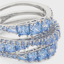 Nhẫn LAMY Blue Twist Wrap Silver Ring CDE8080BLU for Women