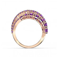 Nhẫn LAMY Purple Twist Wrap Ring CDE8080T for Women