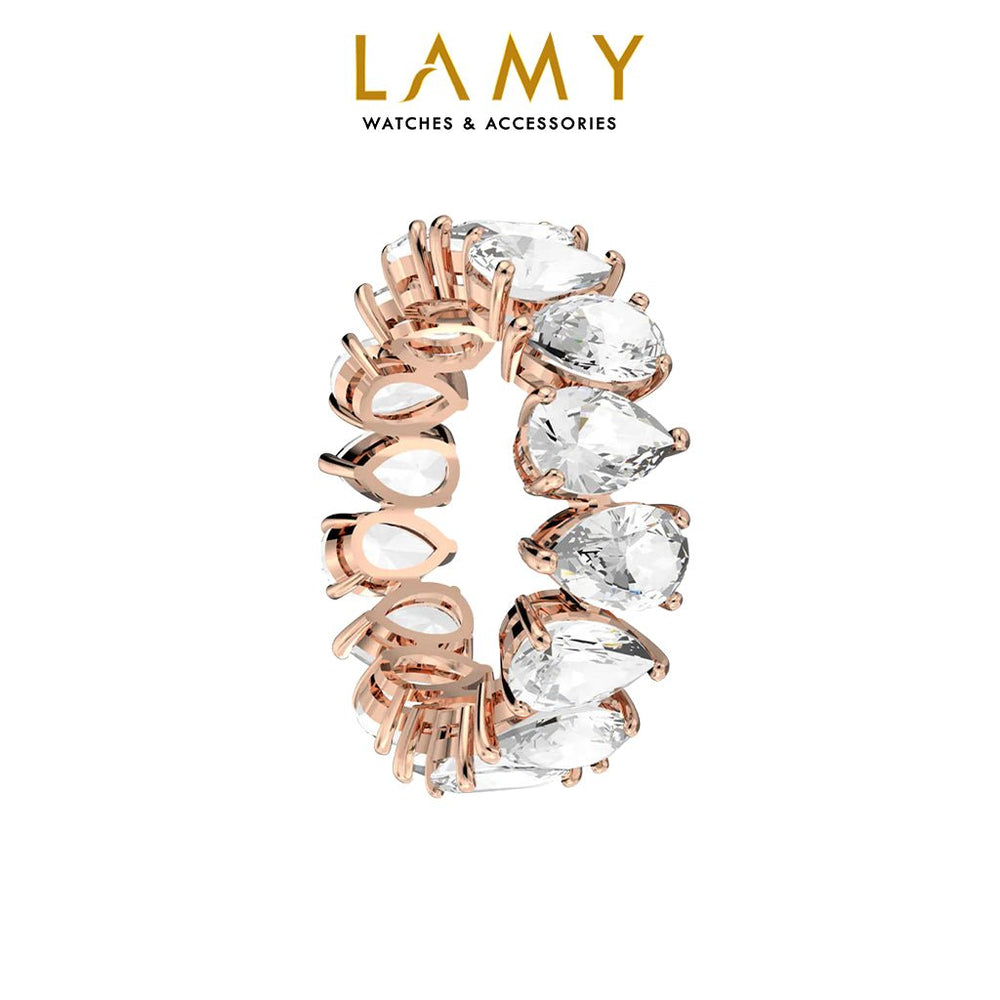 Vittore Pear Cut Ring Rose Gold