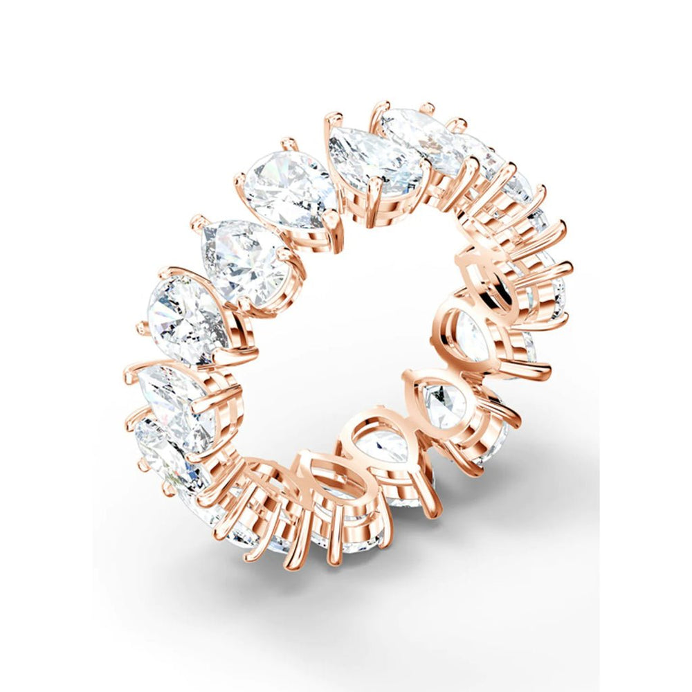 Vittore Pear Cut Ring Rose Gold