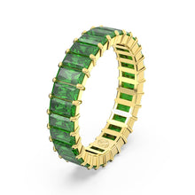 Nhẫn LAMY Green Matrix Baguette Cut Gold Ring CDE8079GR Women's Ring