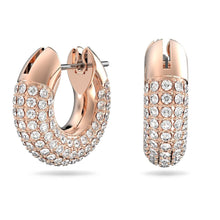 Khuyên tai LAMY White Dextera Hoop Rose Gold Earrings CDE3064RG
