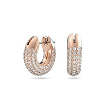 Khuyên tai LAMY White Dextera Hoop Rose Gold Earrings CDE3064RG