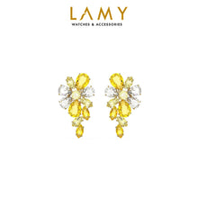 Khuyên tai LAMY Yellow Gema Flower Drop Earrings CDE3066V