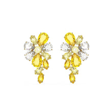Khuyên tai LAMY Yellow Gema Flower Drop Earrings CDE3066V