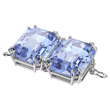 Millenia Stud Earrings Silver Blue