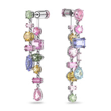 Khuyên tai LAMY Long Green Gema Drop Gold Earrings CDE3068