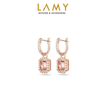 Khuyên tai LAMY Pink Millenia Drop Octagon Cut Rose Gold Earrings CDE3075RG