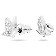 Khuyên tai nữ LAMY White Lilia Stud Silver Earrings CDE3078