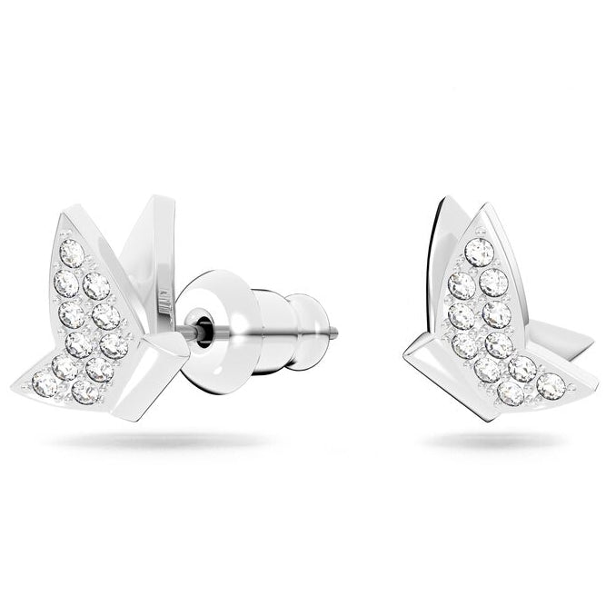 Khuyên tai nữ CDE White Lilia Stud Silver Earrings CDE3078