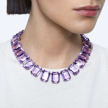 Dây chuyền LAMY Purple Millenia Oversized Crystals Necklace 6072