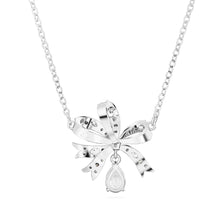 Dây chuyền LAMY White Volta Bow Silver Necklace CDE6106