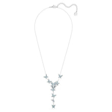 Dây chuyền LAMY Blue Lilia Butterfly Y-shaped Silver Necklace CDE6109BLU