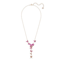 Dây chuyền LAMY Purple Lilia Butterfly Y-shaped Silver Necklace CDE6109T
