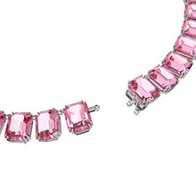 Dây chuyền LAMY Pink Millenia Octagon Cut Silver Necklace CDE6114 Women's Necklace