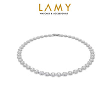 Dây chuyền LAMY White Angelic Round Cut Silver Necklace CDE6113 Women's Necklace