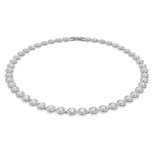 Angelic Round Cut Necklace Silver