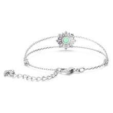 Vòng tay bạc LAMY Green Sunshine Silver Bracelet CDE2079GR