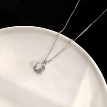 Dây chuyền bạc nữ LAMY Moissanite Necklace Silver CDE6163 Women's Silver Necklace