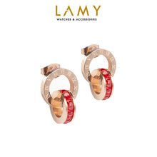 Khuyên tai LAMY Sweet Love Earrings Red CDE3002RED