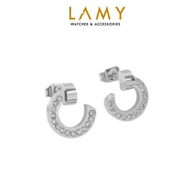 Khuyên tai LAMY Agrafe Sparkle Earrings Silver CDE3004SV