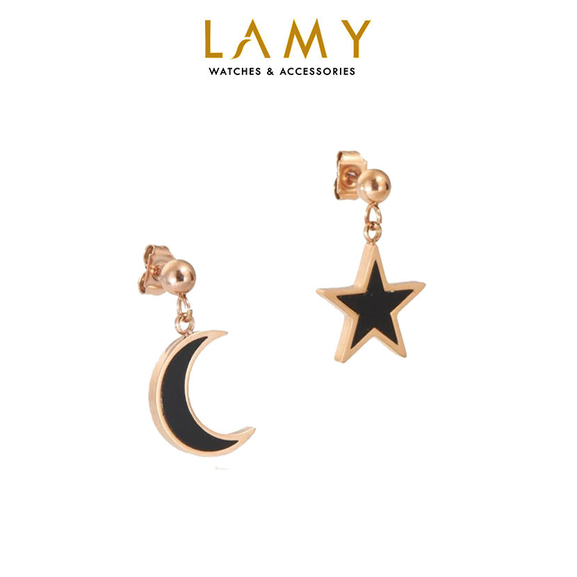 CDE Moon Star Earrings CDE3016.BL