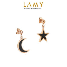 Khuyên tai nữ LAMY Moon Star Earrings CDE3016.BL