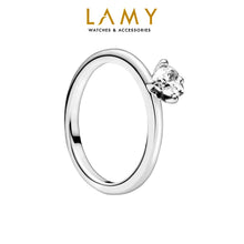 Nhẫn LAMY Clear Heart Solitaire Silver Ring CDE8075SV - Premium S925 Silver Ring for Women
