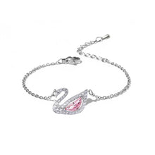 Vòng tay LAMY Crystal Swan Bracelet Silver CDE2083SV
