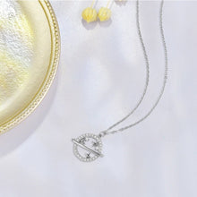 Dây chuyền bạc LAMY Glitter Planet Necklace Silver CDE6122