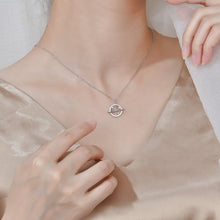 Dây chuyền bạc LAMY Glitter Planet Necklace Silver CDE6122