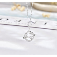 Dây chuyền bạc LAMY Glitter Planet Necklace Silver CDE6122