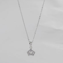 Dây chuyền bạc nữ LAMY Sparkling Silver Crown Necklace CDE6158SV - Silver Necklace
