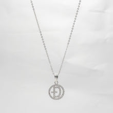 Dây chuyền bạc nữ LAMY Sparking D-shaped Silver Necklace CDE6160SV